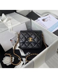 Chanel Flap Shoulder Bag Original leather AS2733 black HY6687bT70