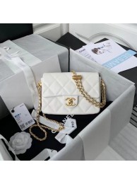 Chanel Flap Shoulder Bag Original leather AS2855 white HY3355sf78