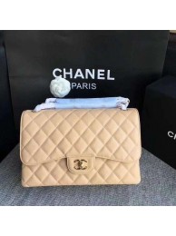 Chanel Flap Shoulder Bags Camel Original Calfskin Leather CF1113 Gold HY9312EC68
