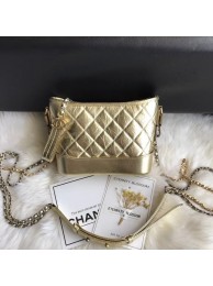 CHANEL GABRIELLE Original Small Hobo Bag A91810 Gold HY16690fr81