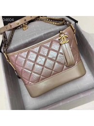 Chanel gabrielle small hobo bag A91810 dark pink HY8424nQ90