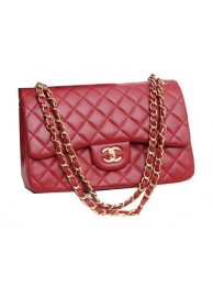 Chanel Jumbo Double Flaps Bags Original Lambskin Leather A36097 Burgundy HY25394cf57