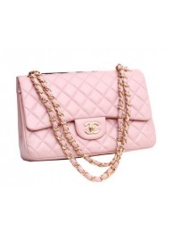 Chanel Jumbo Double Flaps Bags Original Lambskin Leather A36097 Pink HY494uZ84