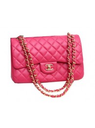 Chanel Jumbo Double Flaps Bags Original Lambskin Leather A36097 Rose HY2713Ri95