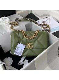 CHANEL Lambskin 19 Flap Bag AS1160 AS1161 green HY4984Yo25
