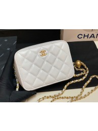 Chanel Lambskin camera bag AS2463 white HY18082XW58