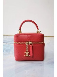 Chanel Lambskin Crystal Calfskin & Gold-Tone Metal AS1889 red HY3185fr81