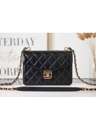 Chanel Lambskin FLAP BAG AS2840 black HY7072nE34