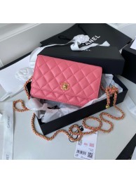 Chanel Lambskin Flap Shoulder Bag AP1450 pink HY18235Mn81