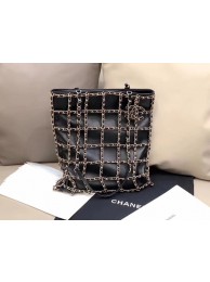 Chanel Lambskin Shopping bag AS1383 black HY26056HW50