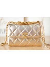 Chanel lambskin Shoulder Bag AS3240 gold HY26925TV86