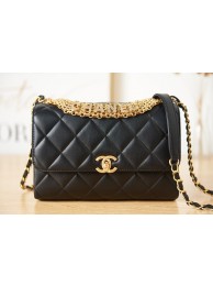 Chanel lambskin Shoulder Bag AS3241 black HY8705oJ62