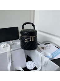 Chanel lambskin top handle bag AP2730 black HY10972vX33
