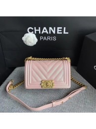 Chanel Le Boy Flap Shoulder Bag Original Caviar Leather P67085 pink Gold Buckle HY8742bW68
