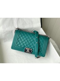 Chanel Le Boy Flap Shoulder Bag Original Leather A67086 green HY2939mV18