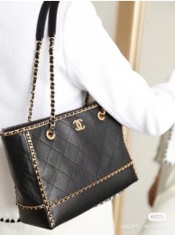 Chanel leather Shoulder Bag AS2739 black HY18040lU52