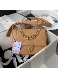 Chanel leather Shoulder Bag AS2842 Apricot HY14589oK58