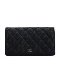 Chanel Matelasse Bi-Fold Wallet Cannage Pattern A2620 Black HY6734LG44