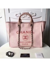 Chanel Medium Original Canvas Leather Tote Shopping Bag 66941D HY21569Hn31