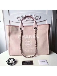 Chanel Medium Original Canvas Leather Tote Shopping Bag 66941G HY3822np57