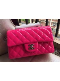 Chanel mini Classic Flap Bag Original Patent A1116 Rose HY16687ff76