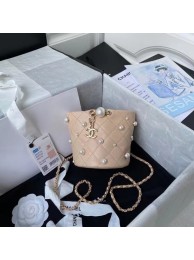 Chanel mini drawstring bag AS2518 Apricot HY10834UW57