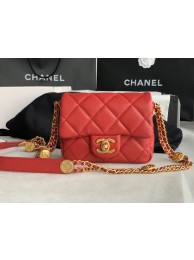Chanel MINI FLAP BAG AS3368 Burgundy HY10390nU55