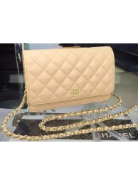 Chanel mini Flap Bag Cannage Pattern A8373 Apricot HY12869sp14