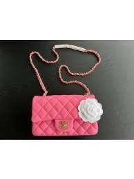 Chanel MINI Flap Bag Original Sheepskin Leather 1116 Plum HY18738lq41