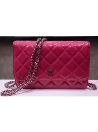 Chanel mini Flap Bag Rose Patent Leather A33814P Gold HY14472Yf79