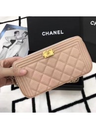 Chanel mini Shoulder Bag Cannage Pattern A94452 Light Pink HY26358vN22