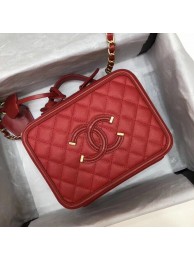 Chanel mini Vanity Case Original A93342 red HY10864tg76