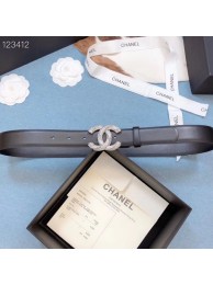 Chanel Original Calf Leather 3602 black&Silver HY15958gE29