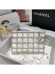 Chanel Original Lambskin Small shopping bag AS1382 white HY25103ta99