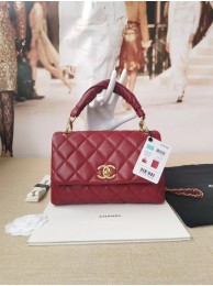 Chanel Original Lather Flap Bag AS2044 red HY25631Eb92