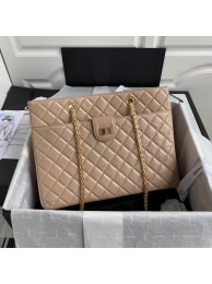Chanel Original Lather Shopping bag AS6611 Beige HY23556DS71