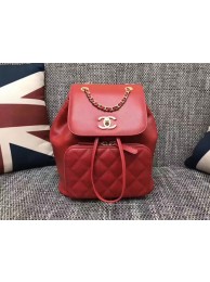 Chanel Original Leather Backpack CHA2590 Red HY3753Rk60