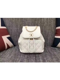 Chanel Original Leather Backpack CHA2590 White HY591Gp37