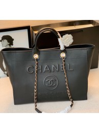 Chanel Original Leather Shopping Bag A66945 Black HY24568pA42