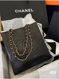 Chanel Original Leather Tote Shopping Bag AS1942 Black HY2992aM39