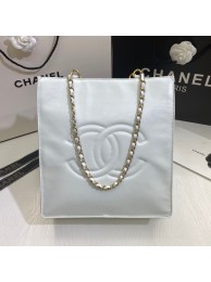 Chanel Original Leather Tote Shopping Bag AS1942 White HY9210hc46