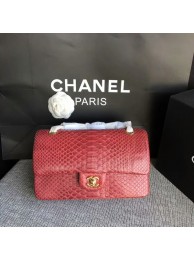 Chanel Original Python Leather Shoulder Bag CF1112CA HY1120KX51