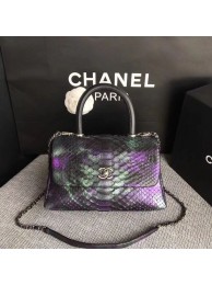 Chanel Original Python Leather Tote Bag 8119C HY9242bT70