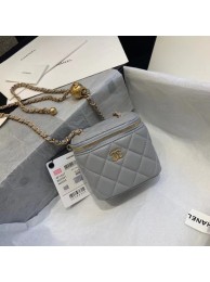 Chanel Original Small classic chain box handbag AP1447 light grey HY19990TV86