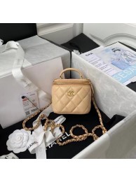 Chanel Original Small classic chain box handbag AP2198 Apricot HY15706DV39
