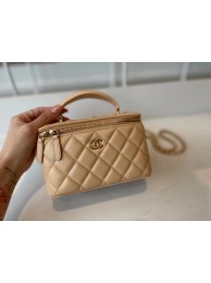 Chanel Original Small classic chain box handbag AP2199 Apricot HY16679hk64