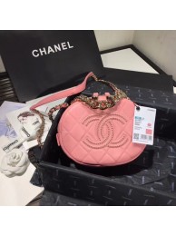 Chanel Original Small classic Sheepskin camera bag AS1511 pink HY21065vj67