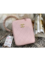 Chanel Original Small Sheepskin camera bag AS1753 pink HY237Yf79
