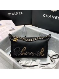 Chanel Original Soft Leather Small Shoulder bag AS0592 black HY826CI68
