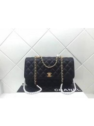 Chanel PEARL CHAIN Flap Bag 1783 Black HY18737jf20